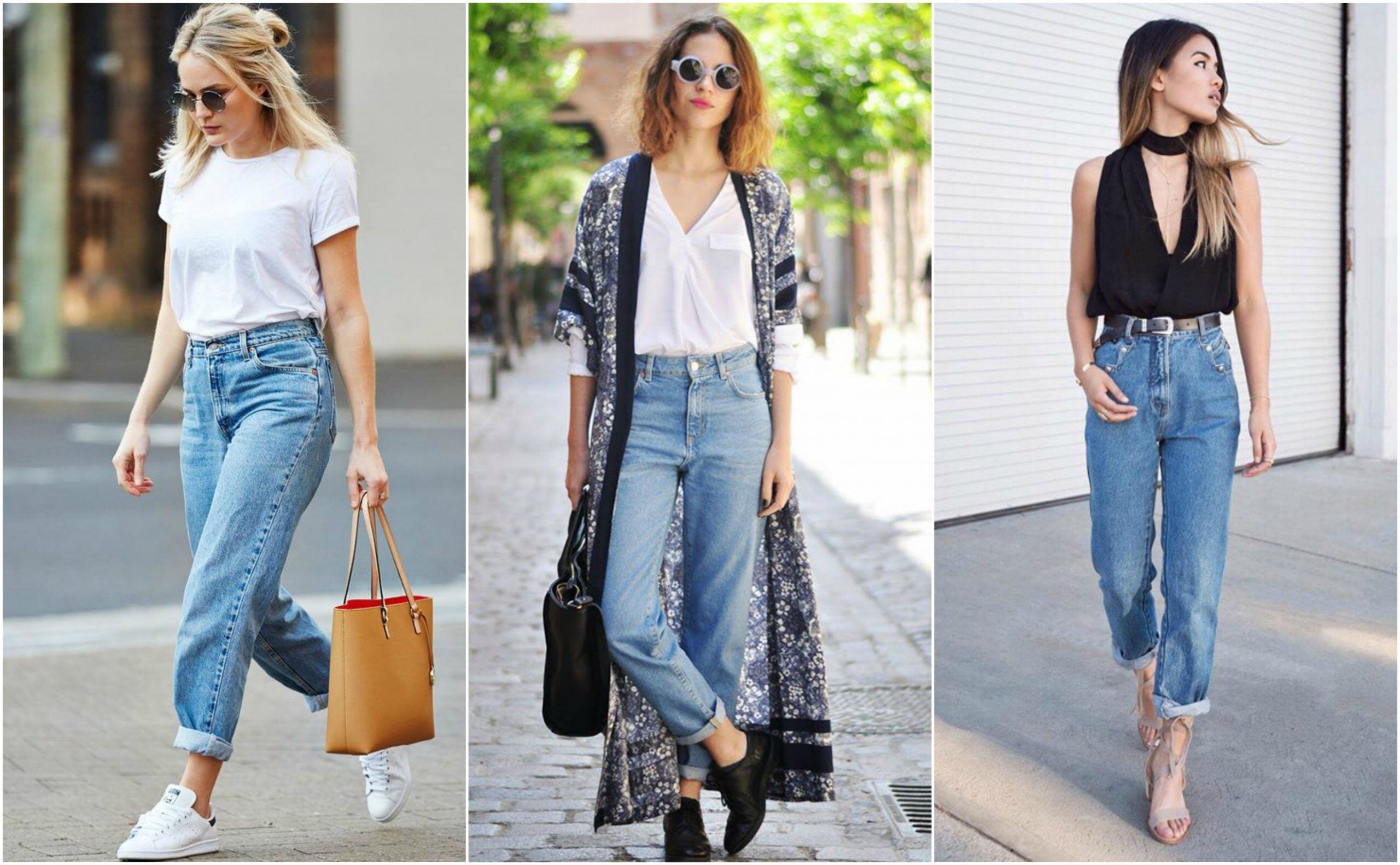 Como usar on sale los mom jeans