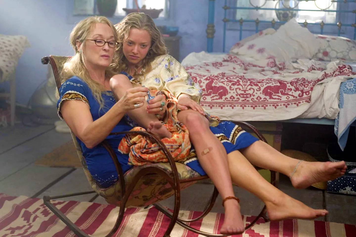 Meryl Streep y Amanda Seyfried en 'Mamma Mia'