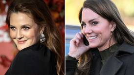 Kate Middleton y Drew Barrymore usaron el mismo vestido el mismo día: una lo llevó con chal