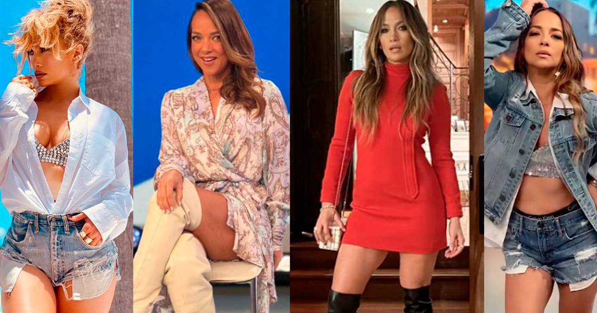 JLo and Adamari López teach how to show off their legs elegantly in dresses and shorts at 50 – Nueva Mujer