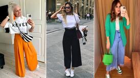 Pantalones ‘culotte’ con tenis: así se combinan para un look elegante y moderno en primavera