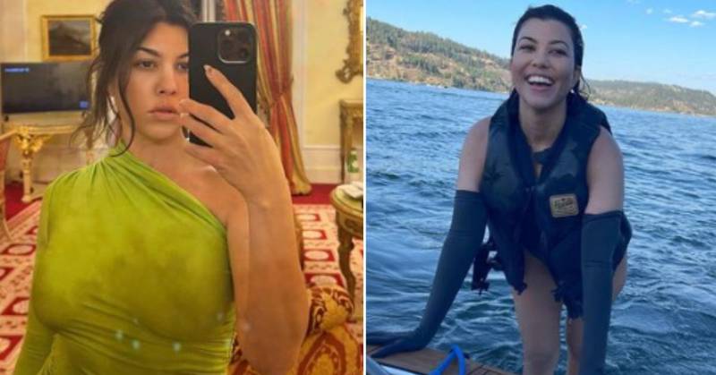 “La más real de las Kardashian”, Kourtney muestra que su abdomen no es plano y rompe estereotipos