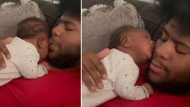 El beso viral de esta bebé ‘derrite de amor’ las redes