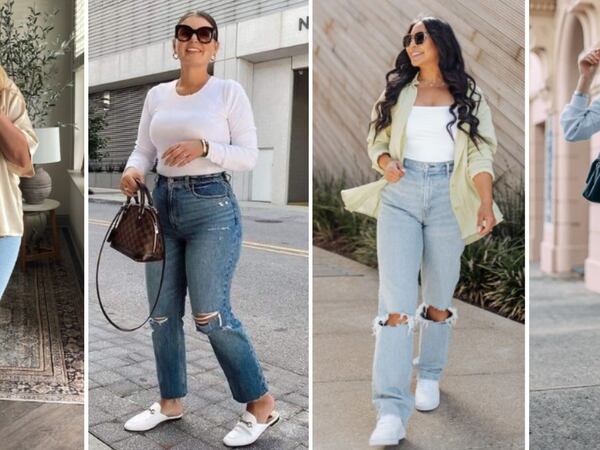 ¿Cómo son los slim jeans, la tendencia para mujeres con curvas este 2024? Así se combinan