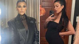 Kourtney Kardashian luce el embarazo más sexy, pero los fans se preocupan por su espalda