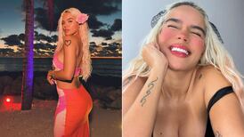 “Una diosa”: Karol G reaparece con explosivo  bikini y rompió internet