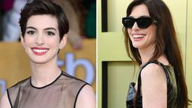 No sabemos qué versión elegir: Anne Hathaway dejó su clásico castaño por el rubio y pelirrojo