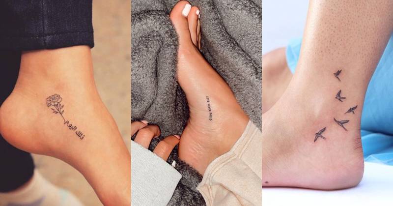 Tatuajes en los pies para mujeres