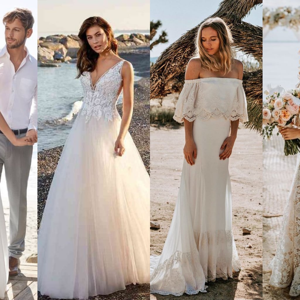 Vestidos de novia ideales para boda soñada en la playa