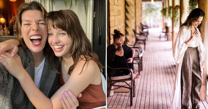 Hijas de Milla Jovovich y Angelina Jolie parecen hermanas: las fotos de Shiloh y Ever que sorprenden