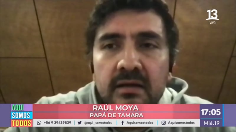 Raúl Moya, padre de Tamara Moya