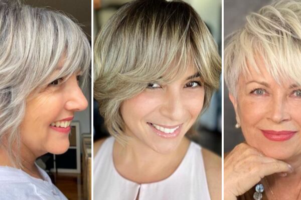 Cortes de pelo pixie con flequillo para mujeres de 40 a 60 años que buscan rejuvenecer con estilo