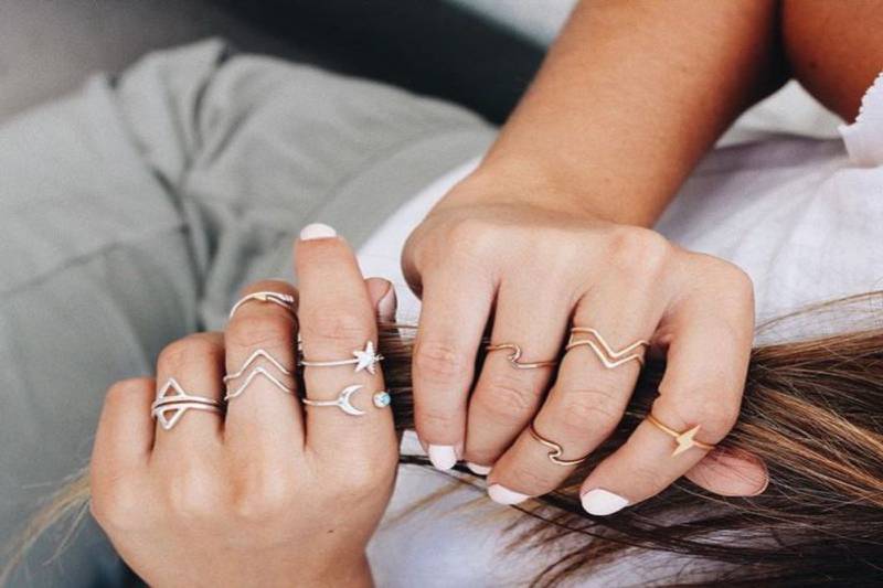 Anillos para varios hotsell dedos