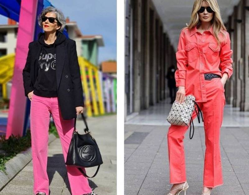 Pantalones vaqueros de color una tendencia para mujeres atrevidas – Nueva  Mujer
