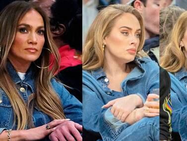 JLo y Adele prueban que los “total look” de mezclilla son los más elegantes y modernos