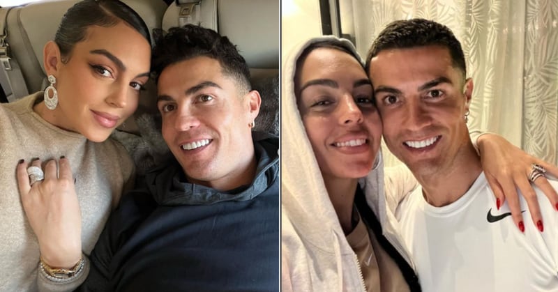 Georgina Rodríguez y Cristiano Ronaldo más unidos que nunca.