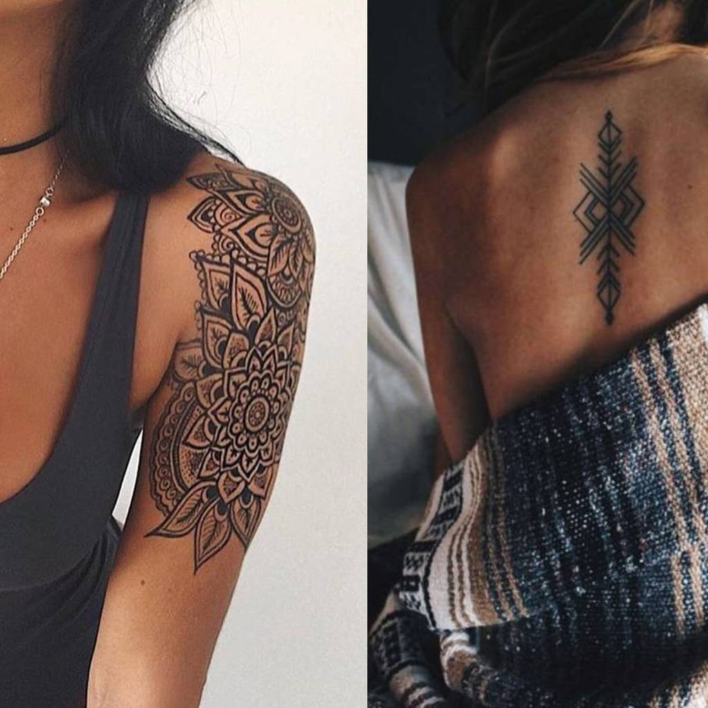 Arriba 200+ imagen tatuajes para piel morena mujeres