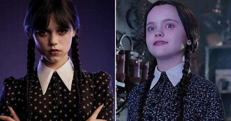 Jenna Ortega y Christina Ricci son dos de las muchas actrices que han encarnado a Merlina Addams