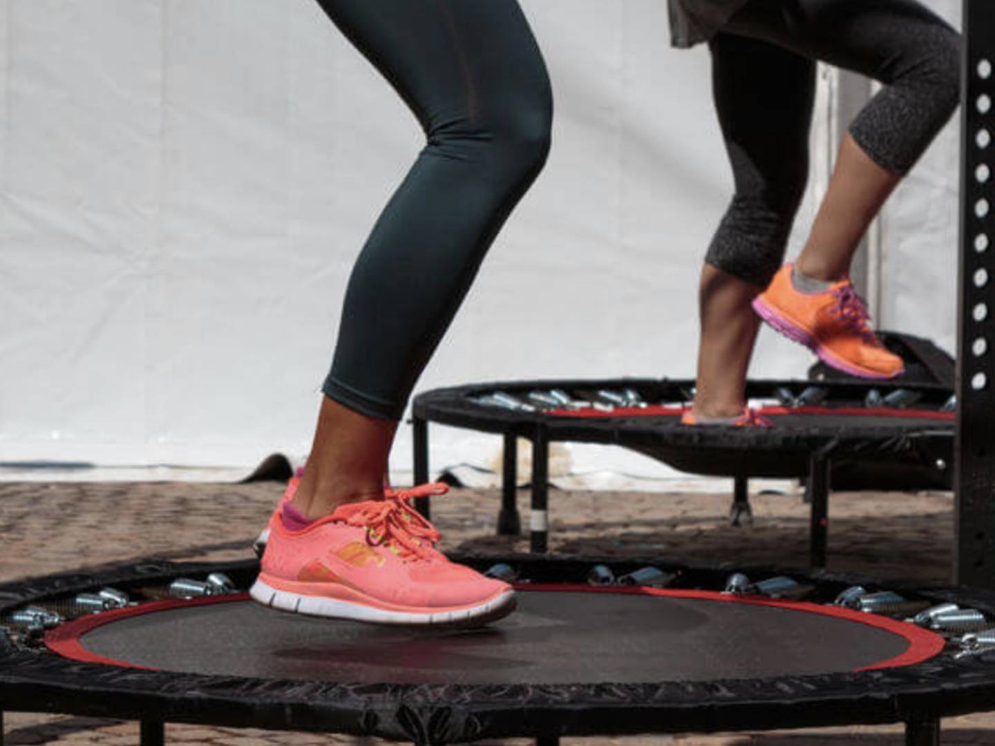 Mi vida cambió cuando comencé a usar un trampolín para ejercitarme