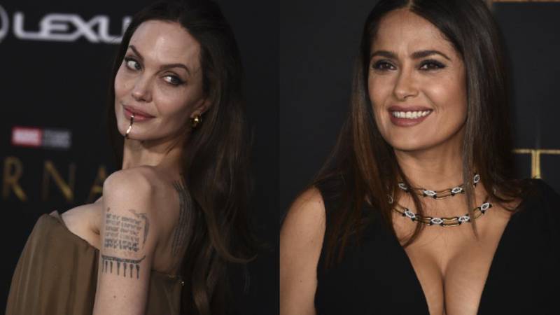Angelina y Jolie suelen compartir detrás algunos de sus momentos familiares.