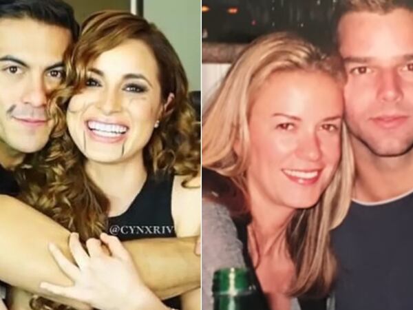 Comparan la relación de Carlos Rivera y Cynthia Rodríguez con Ricky Martin y Rebecca de Alba
