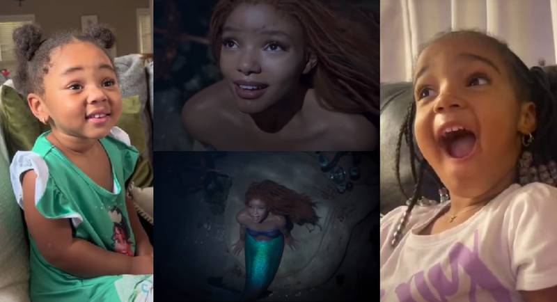 En medio de las críticas por 'La sirenita', las niñas dieron una lección sobre por qué es tan importante el cambio que hizo Disney