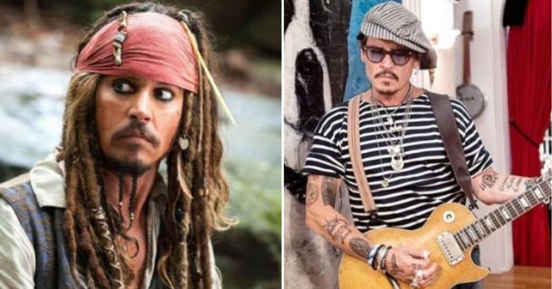 Volando y más guapo que nunca, Johnny Depp reapareció en los VMA's 2022