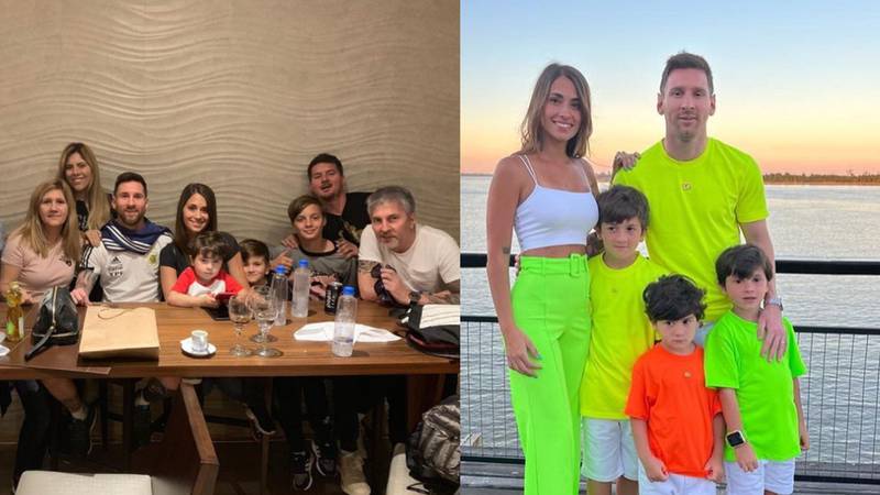 El pilar de Messi es su familia: del padre a sus hermanos, así se ...