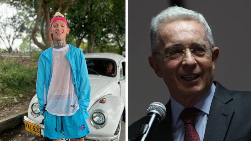 El influencer 'La Liendra' agradeció a Uribe por beneficio de su gobierno.
