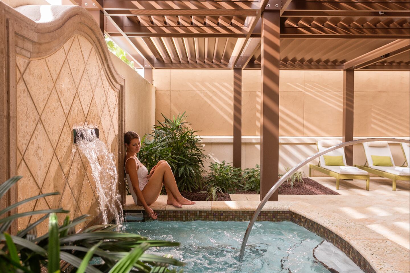 Un espacio reparador: El nuevo spa del Hotel Four Seasons Orlando.