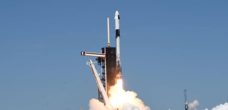 La misión Ax-1, de origen privado, viajó a la Estación Espacial Internacional el 8 de abril de 2022, desde Cabo Cañaveral en una nave de SpaceX.