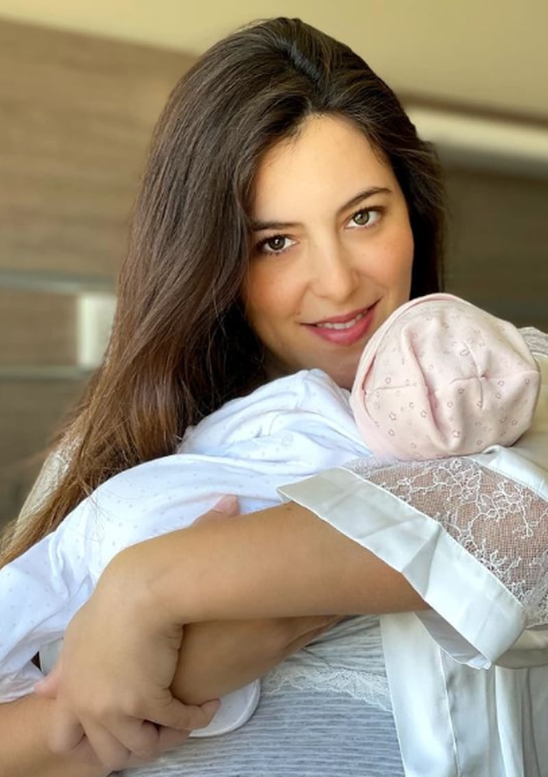 Michelle Yankelevich y Gabriel Peralta se convirtieron en padres por primera vez