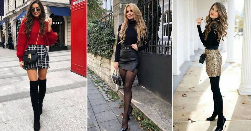Moda: looks con minifalda para Fin de Año para mujeres de 50 o más