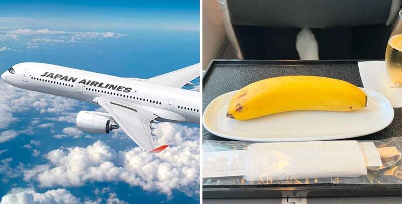 Aerolínea le da un banano a pasajero