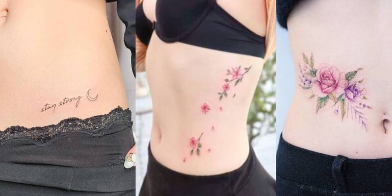 tatuajes en el abdomen mujer