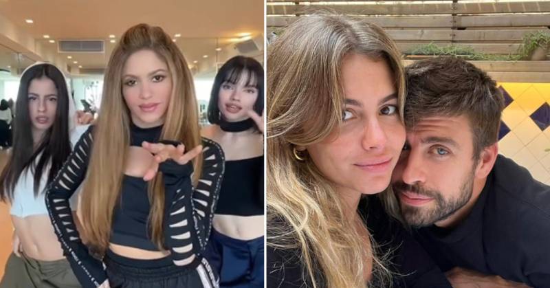 Piqué juega con Shakira y Clara Chía al seguirla a las dos en redes sociales
