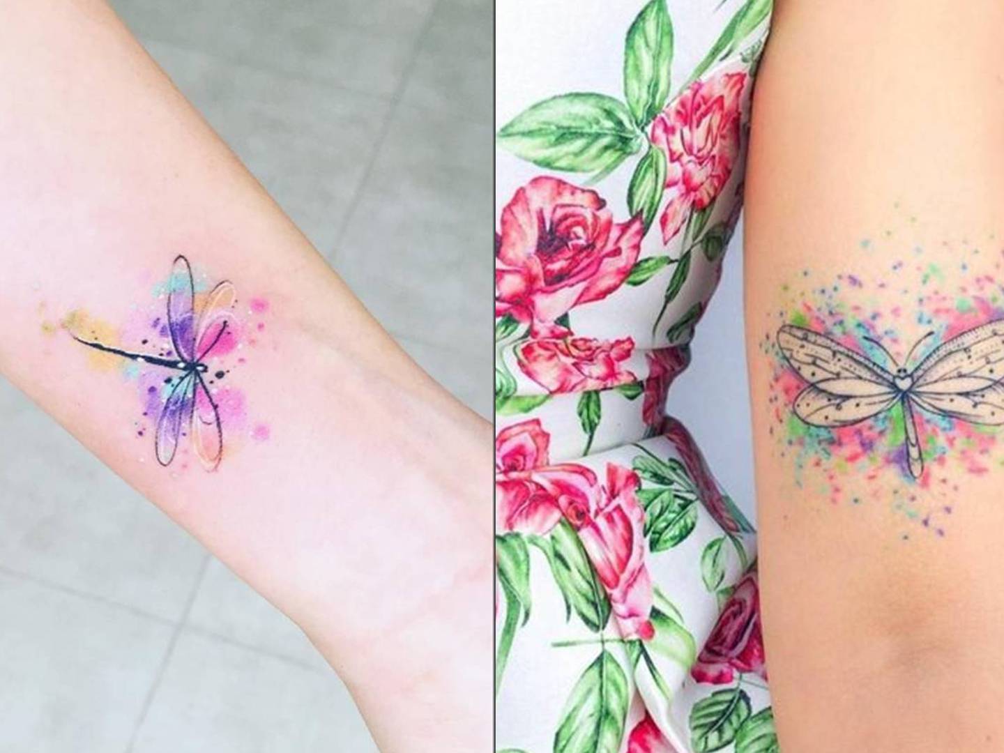 Tatuajes de libélulas para mujeres valientes que no le temen a los cambios  en la vida – Nueva Mujer