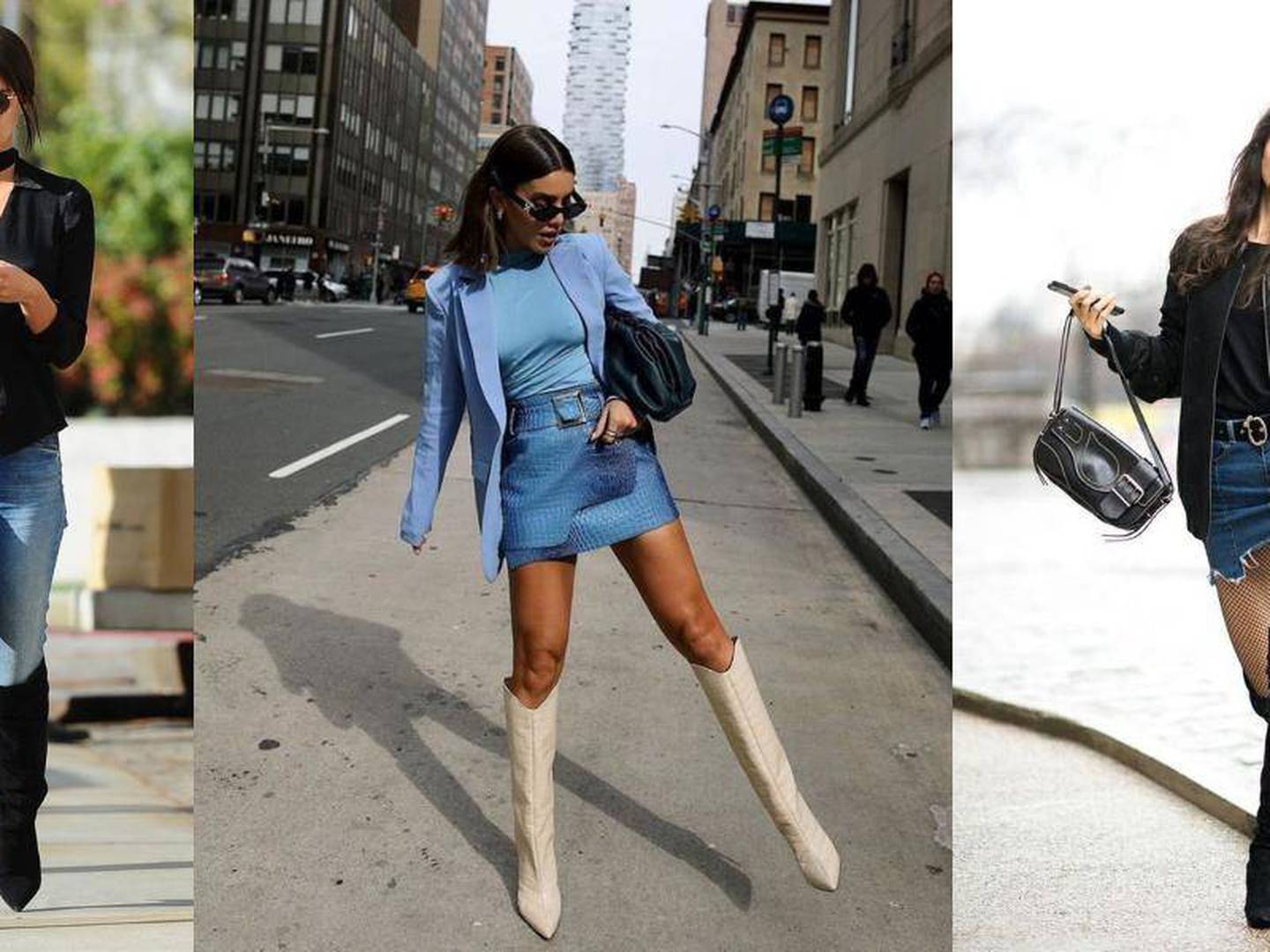 Botas largas outfits 2025