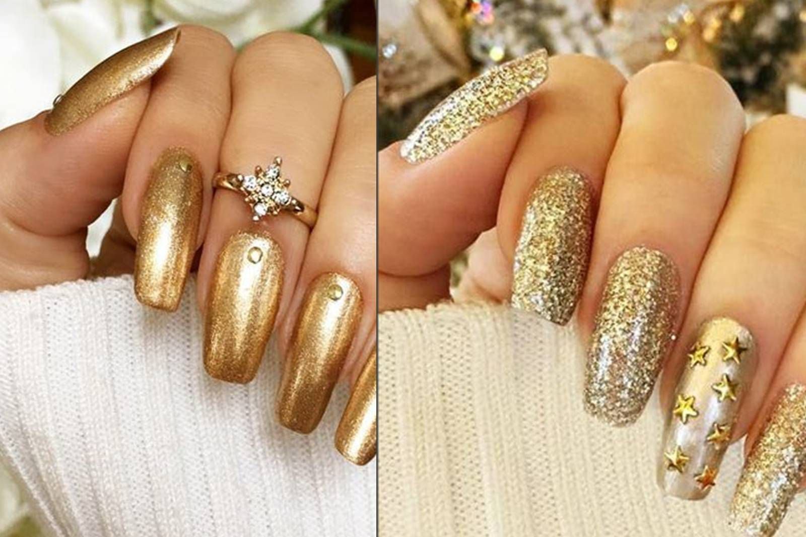 Diseños de uñas doradas, la manicura elegante que toda mujer de 30 necesita  – Nueva Mujer