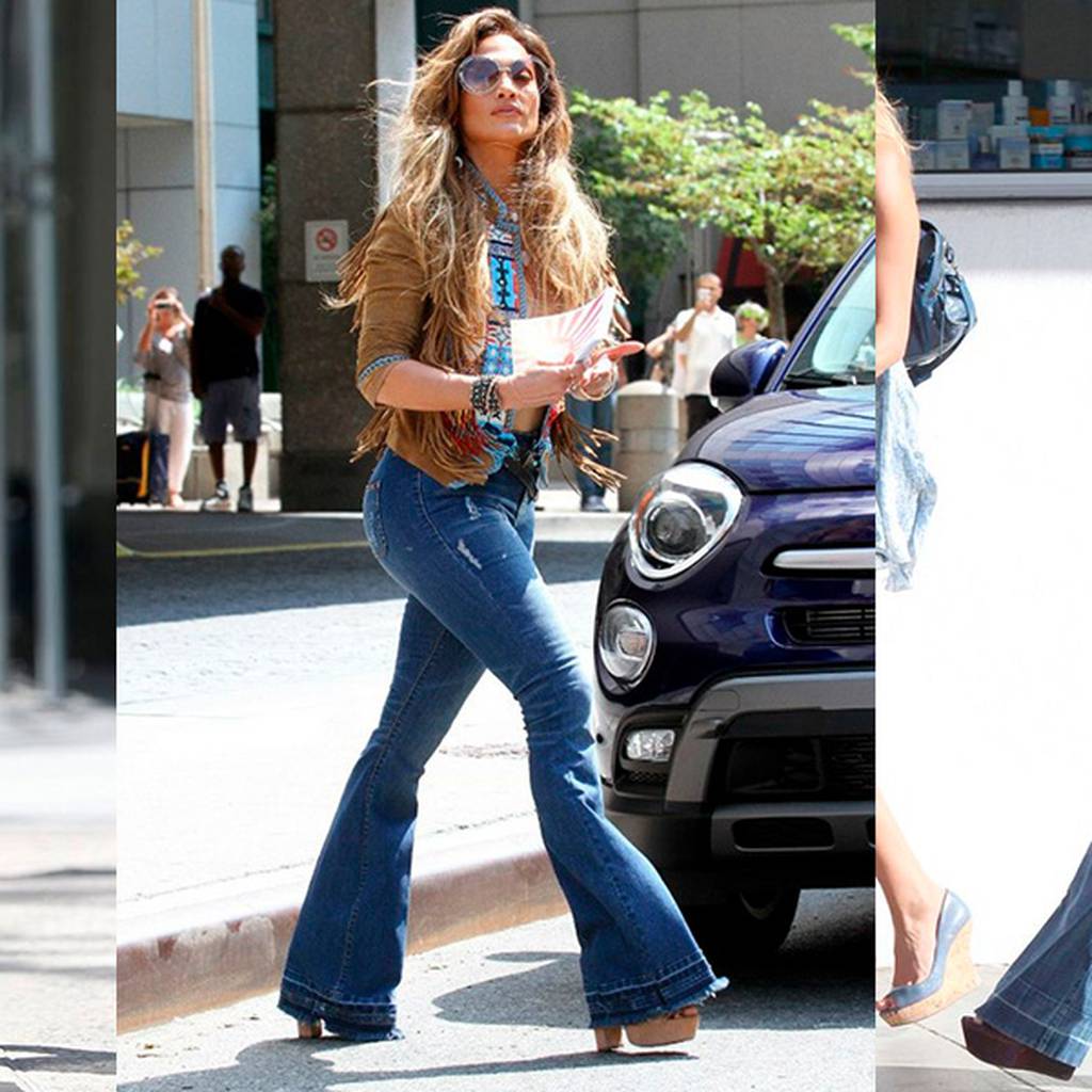 Jeans bootcut: looks para levantar los glúteos