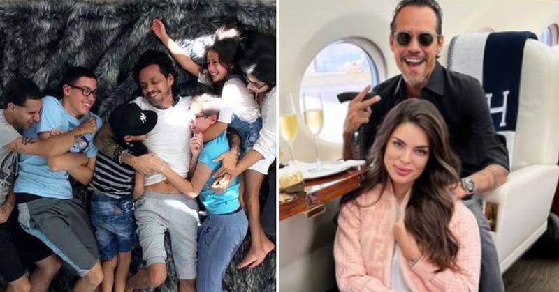 Nadia Ferreira está muy clara que se casa con el cantante de salsa más famosos del mundo, pero también con su familia que ya tiene en su haber 6 hijos