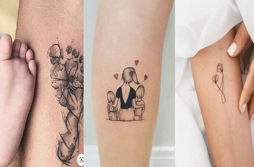 Tatuajes delicados y femeninos para mostrar el amor por los hijos
