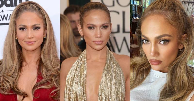 Jennifer Lopez peinados
