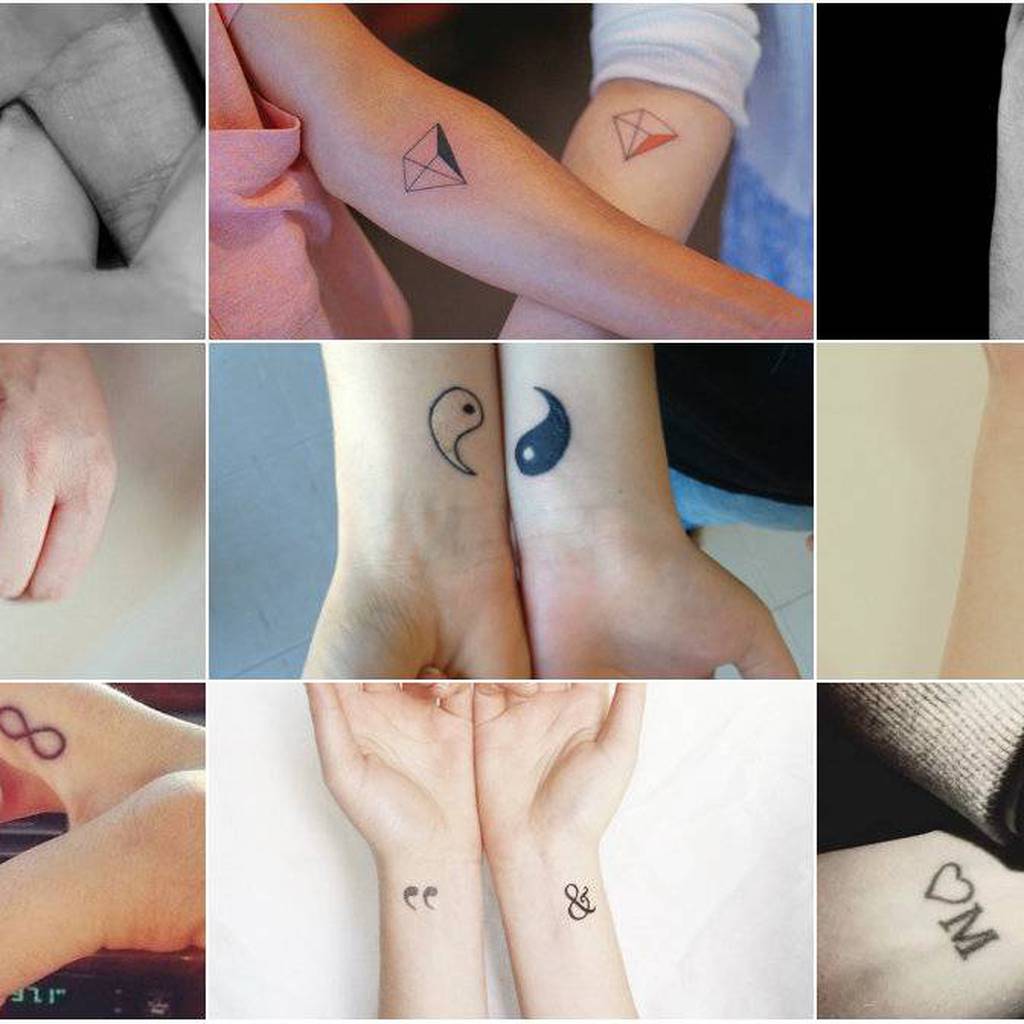 17 ideas de tatuajes minimalistas para parejas enamoradas - Belelú