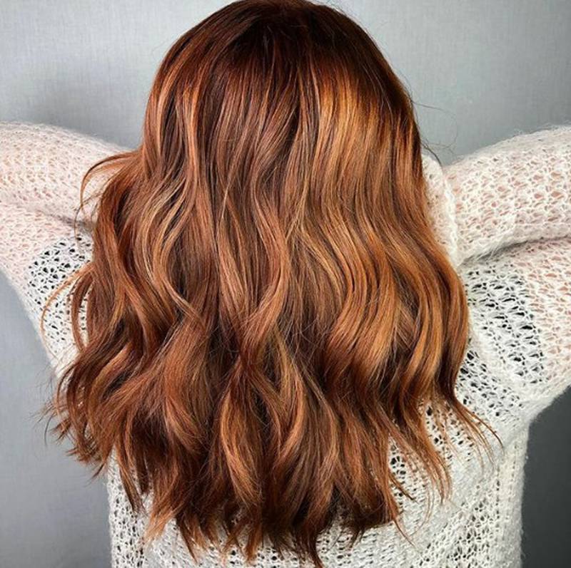 mentiroso Concentración Barbero Copper gold o cobre dorado, el color que se apodera de las cabelleras –  Nueva Mujer