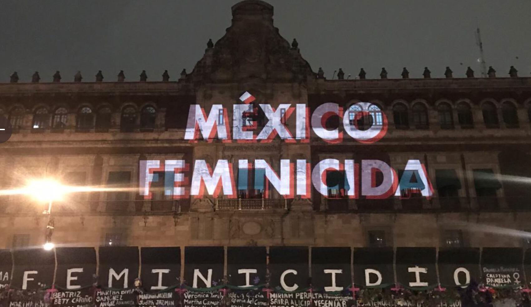 Carta a AMLO: Señor presidente, en México se protege el Palacio Nacional  antes que a las mujeres de los feminicidas y violadores, 8M: Día de la  Mujer