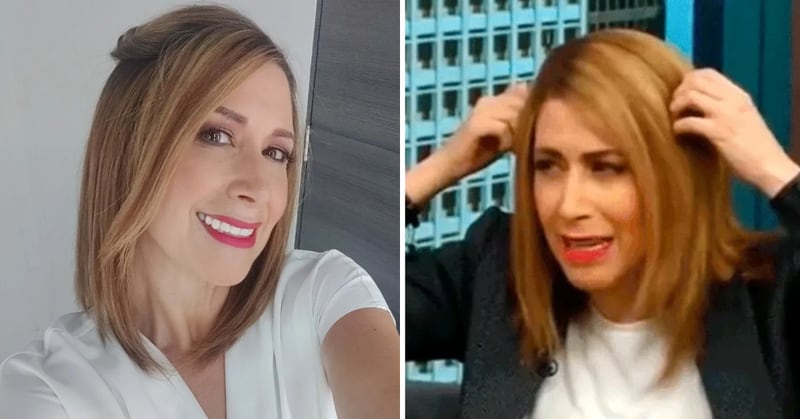 Marta Guzmán se retira la peluca cáncer