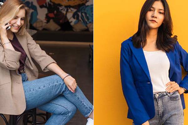 Moda: cómo combinar blazer y jeans, la tendencia del 2024 ideal para lucir elegante y cómoda