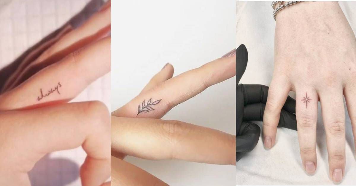 Tatuajes en forma de anillos con iniciales deals