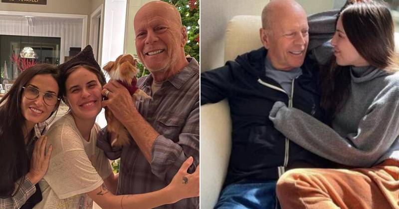 El amor que hijas de Bruce Willis le dan en medio de su enfermedad es inspirador